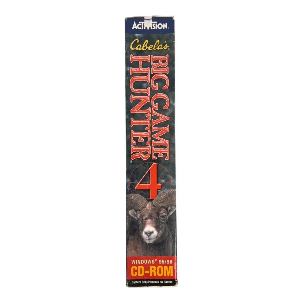 Cabelas Big Game Hunter 4 PC Big Box Sealed 2000